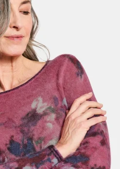 Feinstrick-Pullover mit Alpaka-Wolle