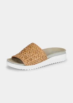 Feminine Pantoletten mit flexibler Sohle