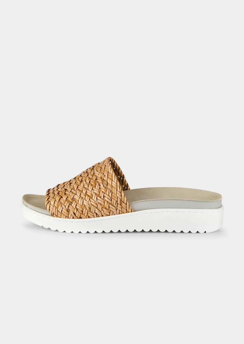 Feminine Pantoletten mit flexibler Sohle