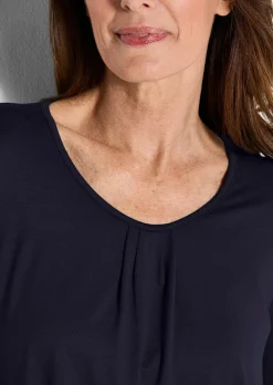 Feminines Shirt aus Viskose-Jersey
