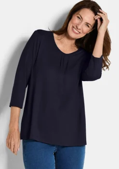 Feminines Shirt aus Viskose-Jersey