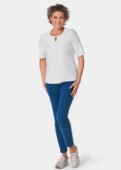 Feminines Spitzenshirt