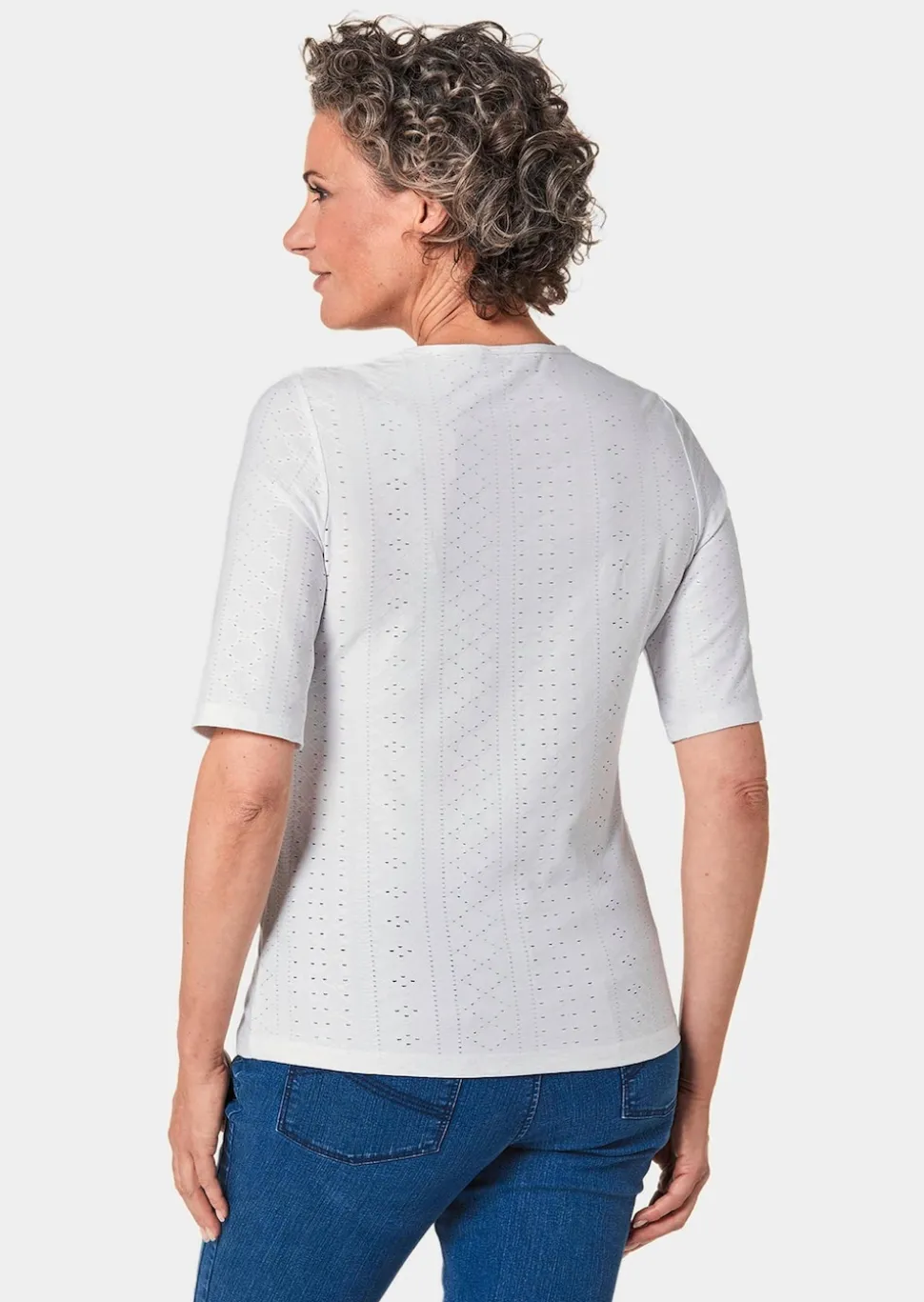 Feminines Spitzenshirt