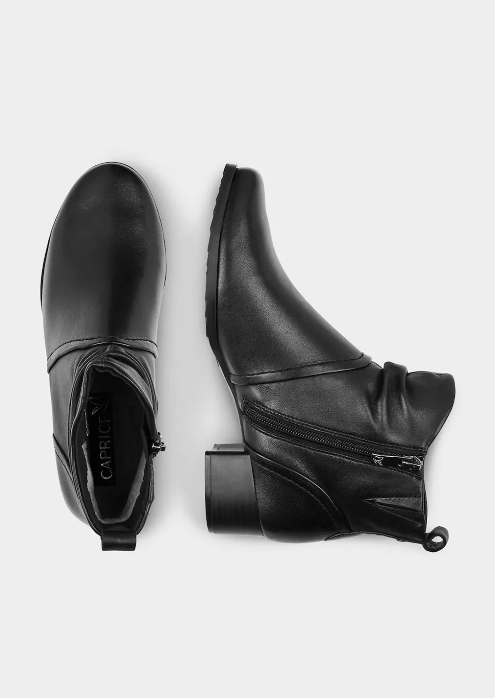 Feminine Stiefeletten mit Reißverschluss