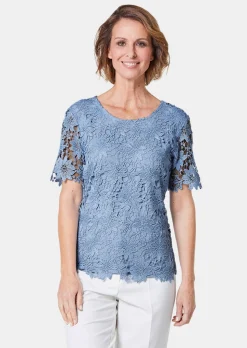 Festliche Bluse aus edler Spitze