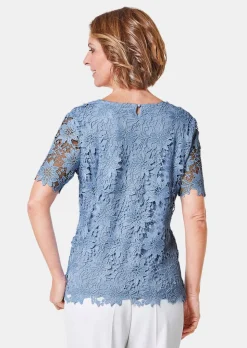 Festliche Bluse aus edler Spitze