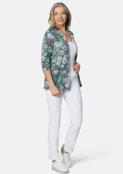 Figurumspielende Shirtjacke