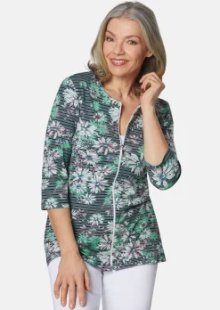 Figurumspielende Shirtjacke