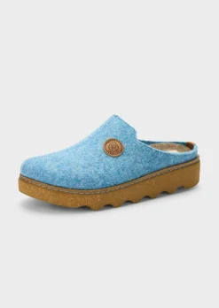 Filzpantoffeln mit Wechselfußbett
