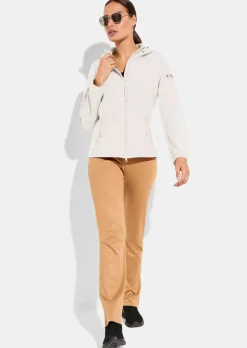 Flauschige Softshell-Jacke