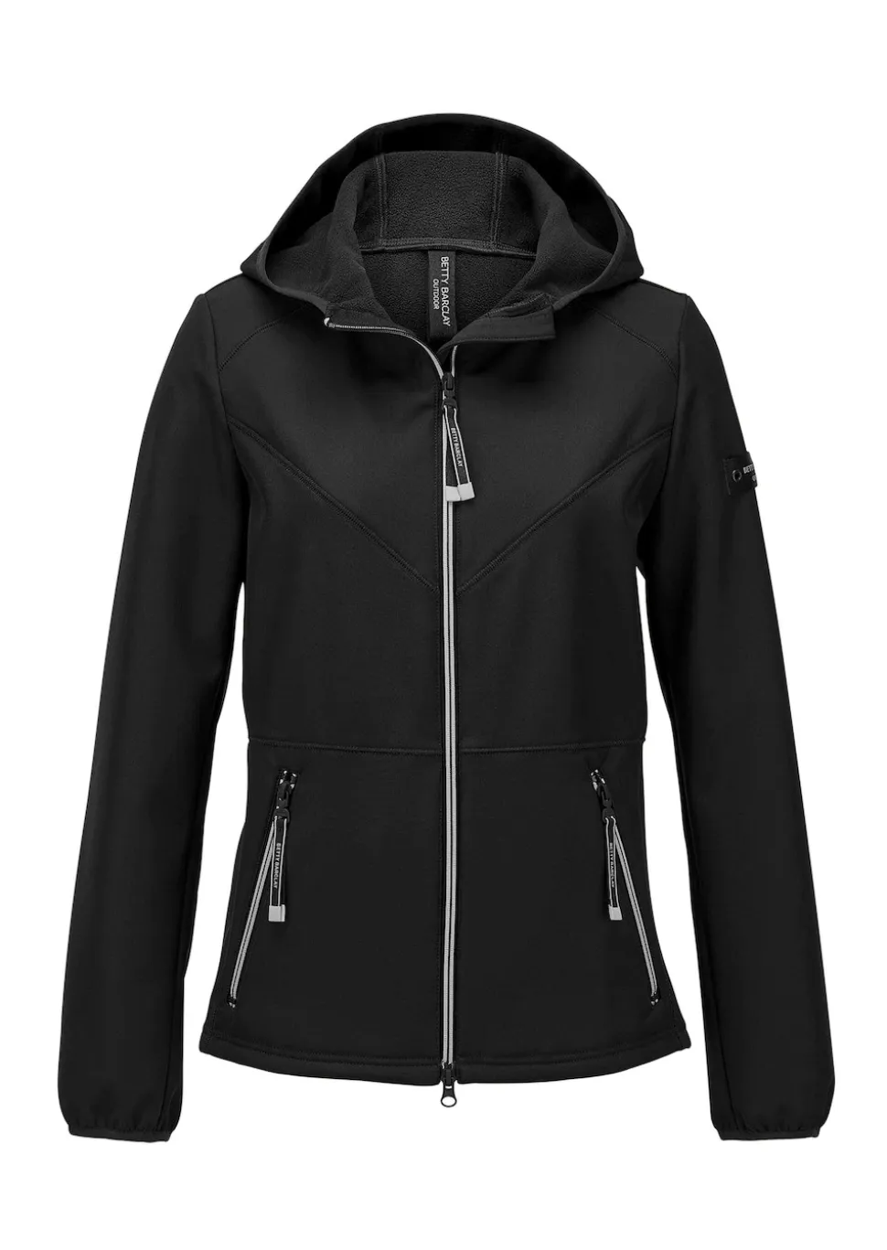 Flauschige Softshell-Jacke