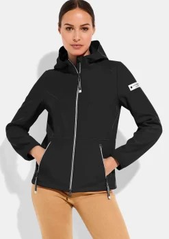 Flauschige Softshell-Jacke