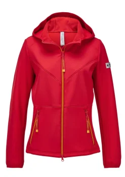 Flauschige Softshell-Jacke