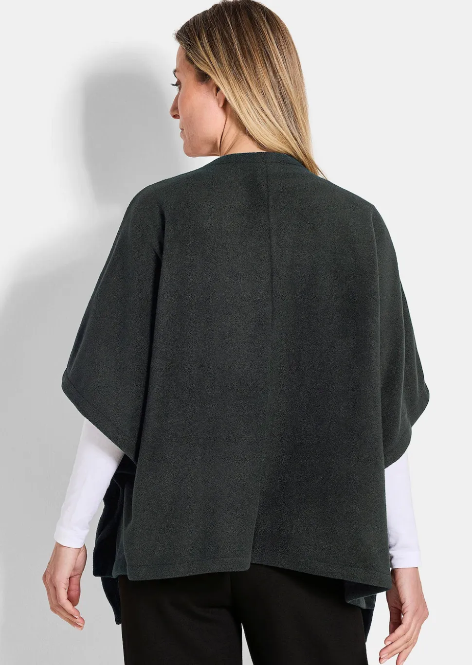 Fleece-Poncho