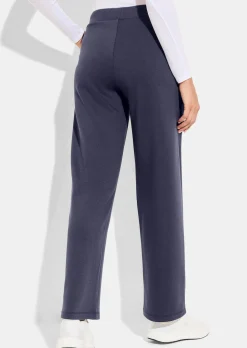 Freizeithose aus dichtem Viskose-Jersey