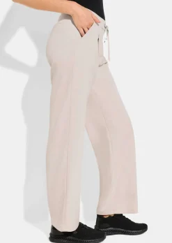Freizeithose aus dichtem Viskose-Jersey