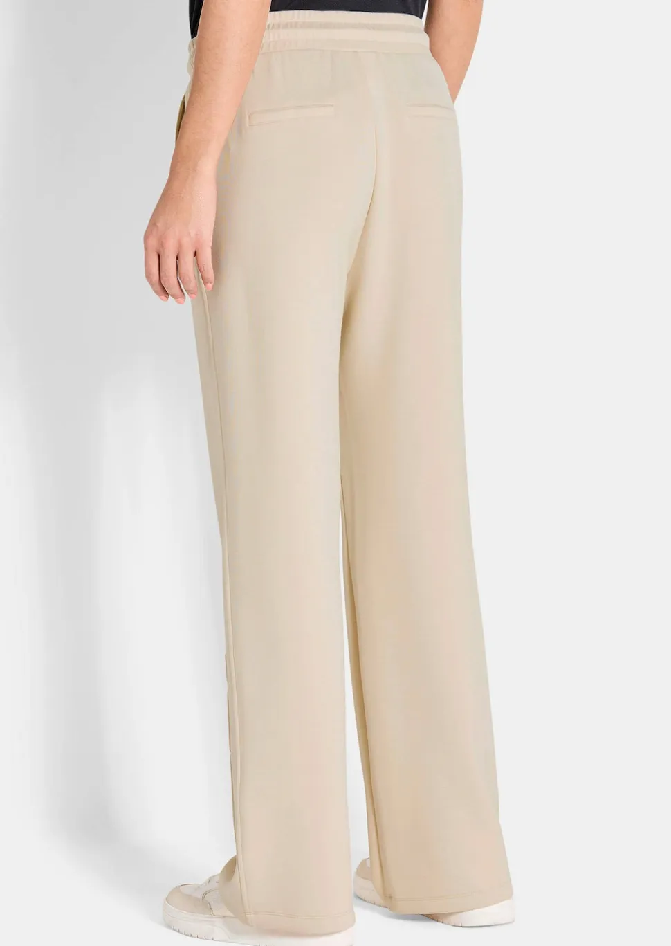 Freizeithose aus weichem Viskose-Jersey