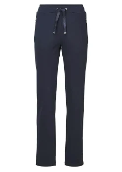 Freizeithose mit Glanzstreifen