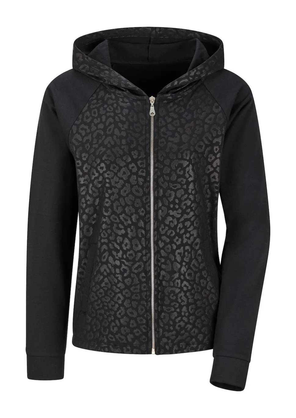 Freizeitjacke mit Animal Print