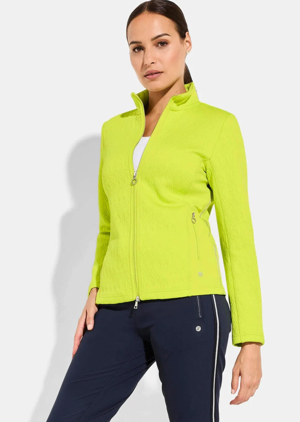 Freizeitjacke mit Reißverschlusstaschen
