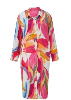 Freizeitkleid in Hemdkragenform
