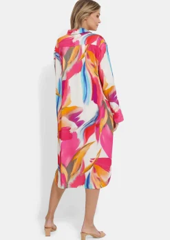 Freizeitkleid in Hemdkragenform