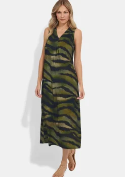 Freizeitkleid mit Animal Print