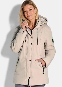 Funktionsjacke mit Kapuze