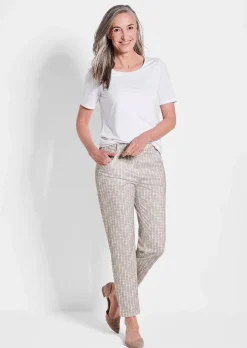 Gemusterte Jersey-Hose BELLA