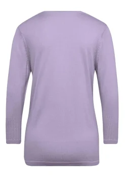 Gepflegter Ajour-Pullover mit femininen Durchbrüchen