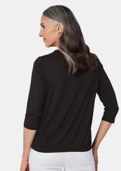 Gepflegtes Shirt in eleganter Blusen-Optik