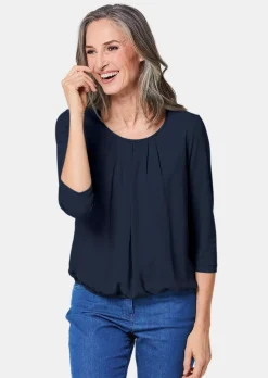 Gepflegtes Shirt in eleganter Blusen-Optik