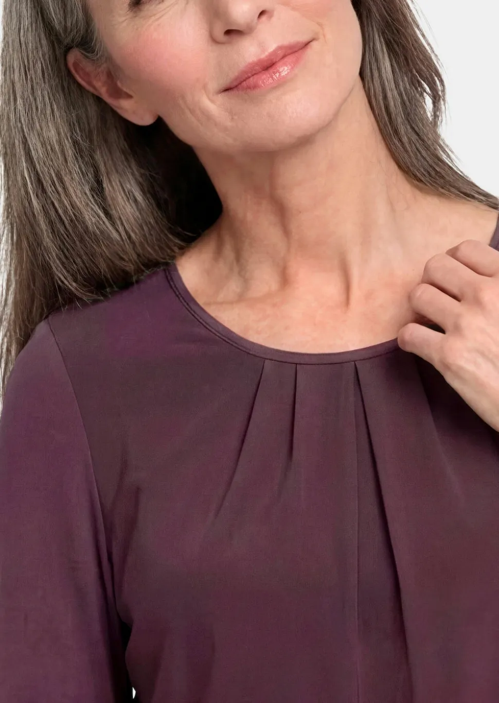 Gepflegtes Shirt in eleganter Blusen-Optik