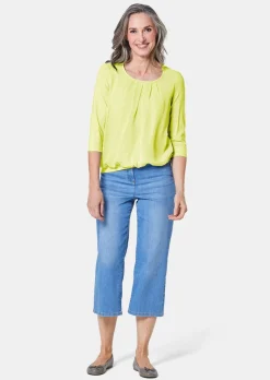 Gepflegtes Shirt in eleganter Blusen-Optik