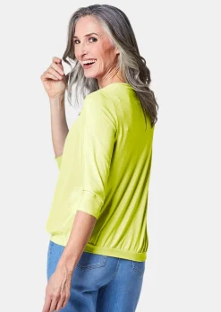 Gepflegtes Shirt in eleganter Blusen-Optik