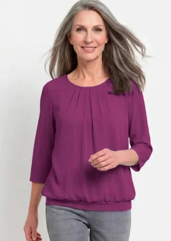 Gepflegtes Shirt in eleganter Blusen-Optik