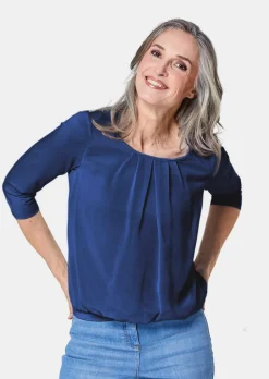 Gepflegtes Shirt in eleganter Blusen-Optik