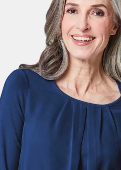 Gepflegtes Shirt in eleganter Blusen-Optik