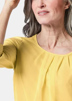 Gepflegtes Shirt in eleganter Blusen-Optik