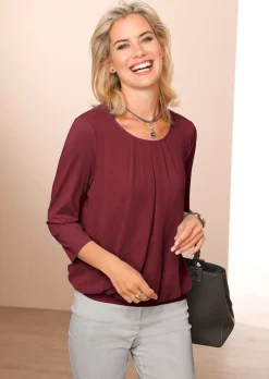 Gepflegtes Shirt in eleganter Blusen-Optik