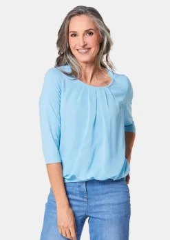 Gepflegtes Shirt in eleganter Blusen-Optik
