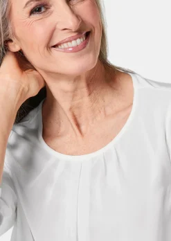 Gepflegtes Shirt in eleganter Blusen-Optik