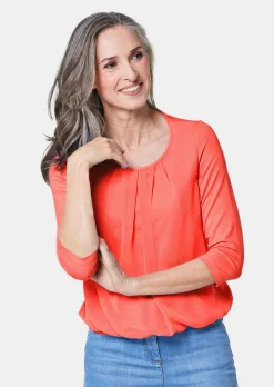 Gepflegtes Shirt in eleganter Blusen-Optik