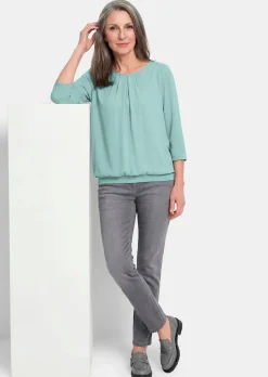Gepflegtes Shirt in eleganter Blusen-Optik