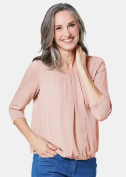 Gepflegtes Shirt in eleganter Blusen-Optik