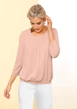 Gepflegtes Shirt in eleganter Blusen-Optik