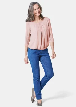 Gepflegtes Shirt in eleganter Blusen-Optik