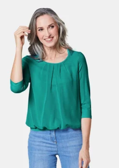 Gepflegtes Shirt in eleganter Blusen-Optik