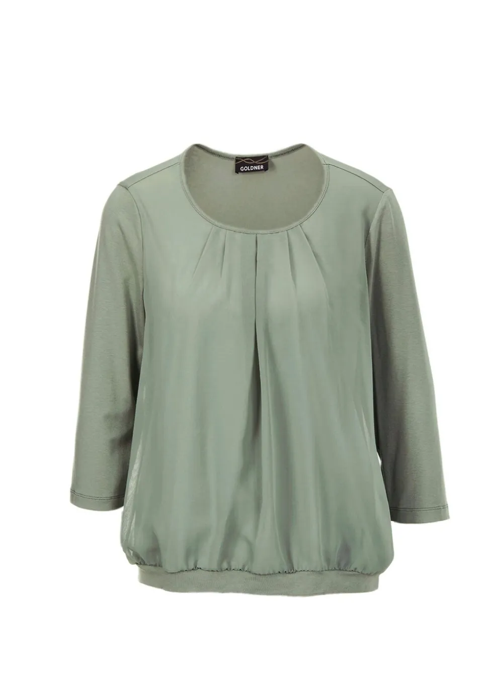 Gepflegtes Shirt in eleganter Blusen-Optik