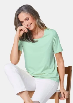 Gepflegtes Shirt in formstabiler Ware